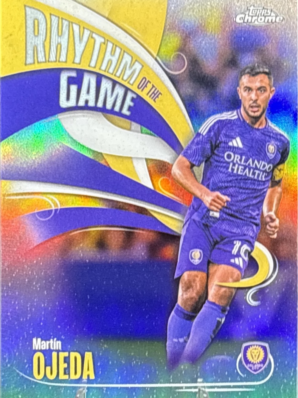 Topps Chrome Martin Ojeda Soccer Card — Rhythm of the Game